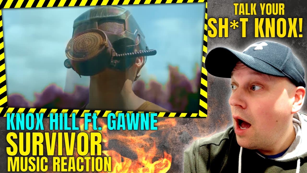 Knox Hill Ft. GAWNE " SURVIVOR " TALK YOUR SH*T! [ Reaction ] | UK REACTOR |