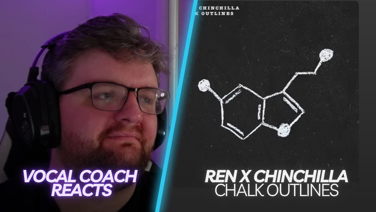 RAW EMOTION - Ren x Chinchilla | Chalk Outlines | Vocal Coach Reacts