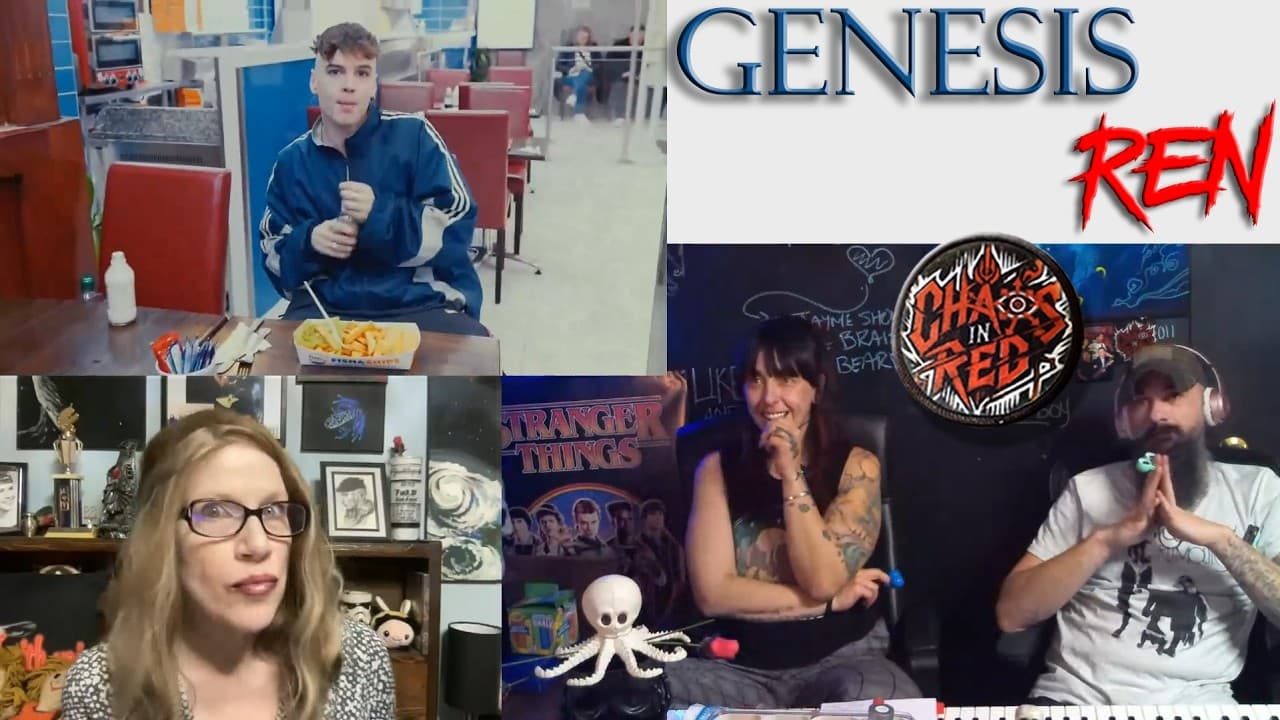 REN - Genesis (Official Music Video) reaction with @chaosinredofficial