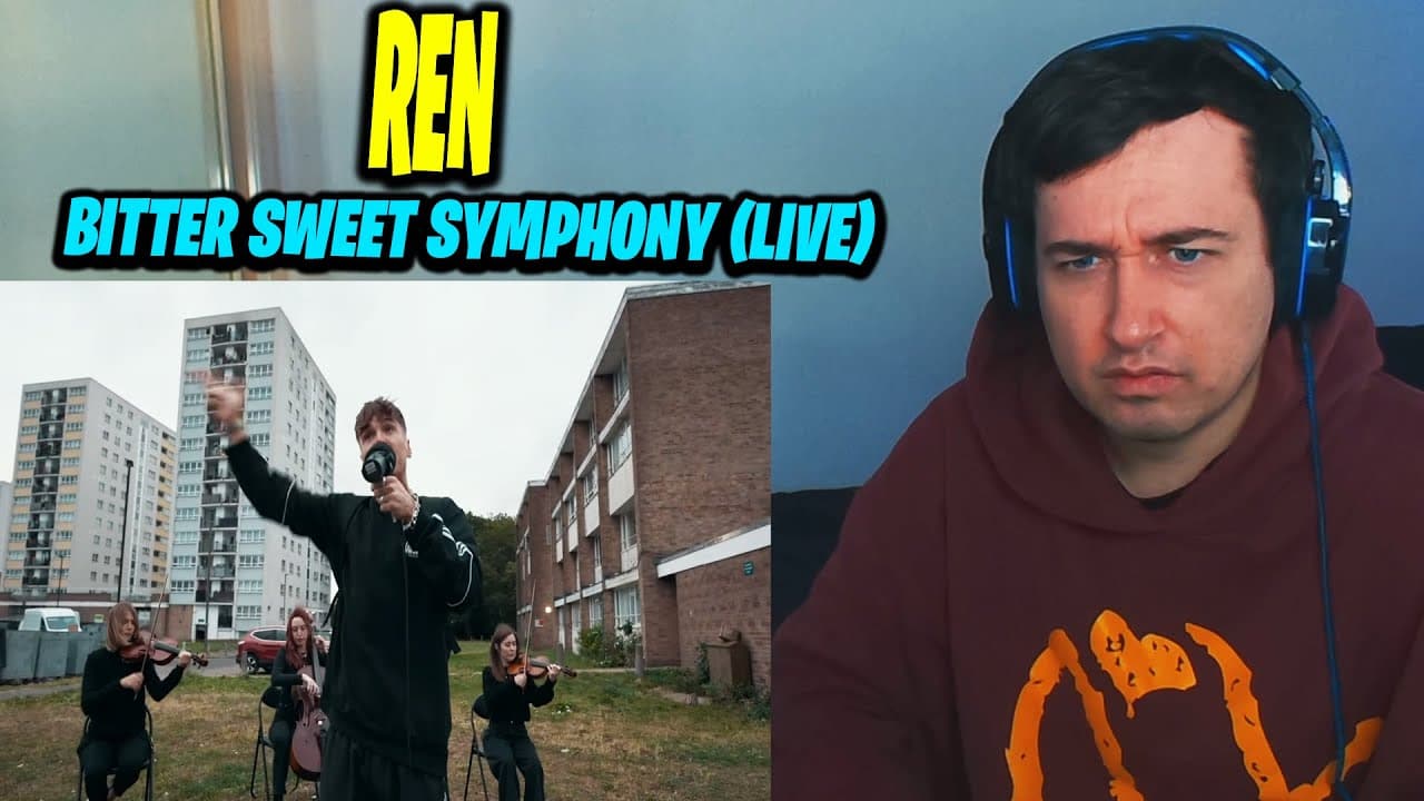 Ren - Bitter Sweet Symphony (Live) REACTION!!