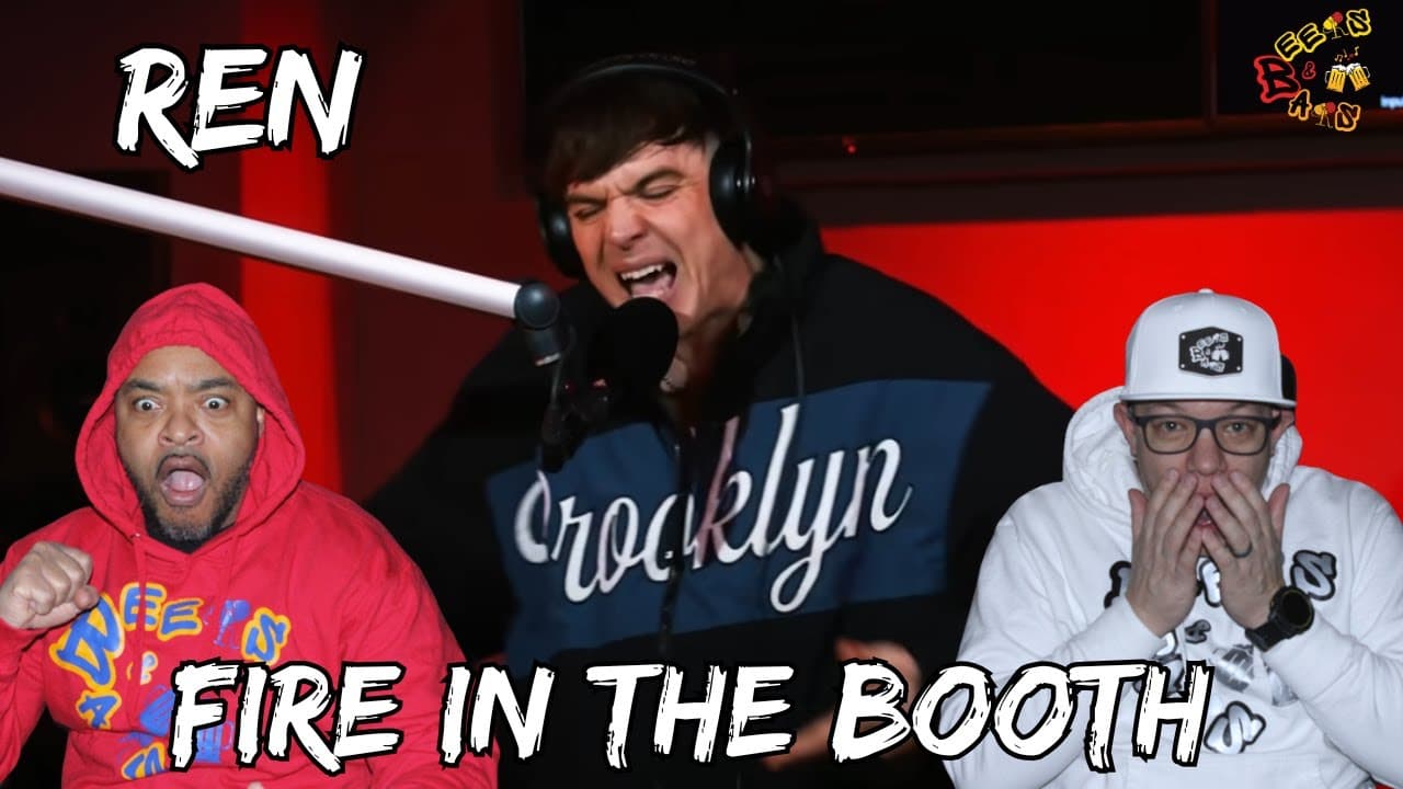 2025'S BEST FIRE IN THE BOOTH??? | Americans React to REN   Fire in the Booth