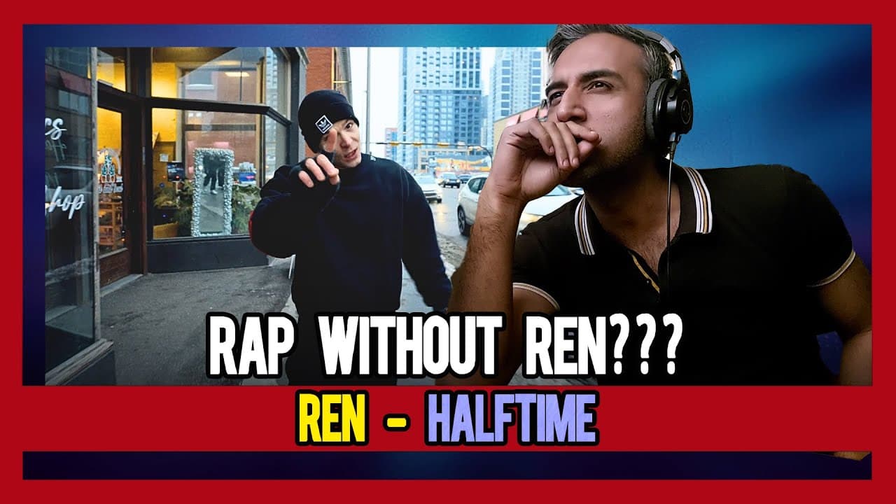 PAKISTANI RAPPER REACTS TO Ren - Halftime ( Nas Retake )