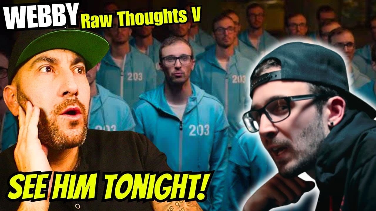 Chris Webby - "Raw Thoughts V" | (Concert Tonight) FIRE REACTION!