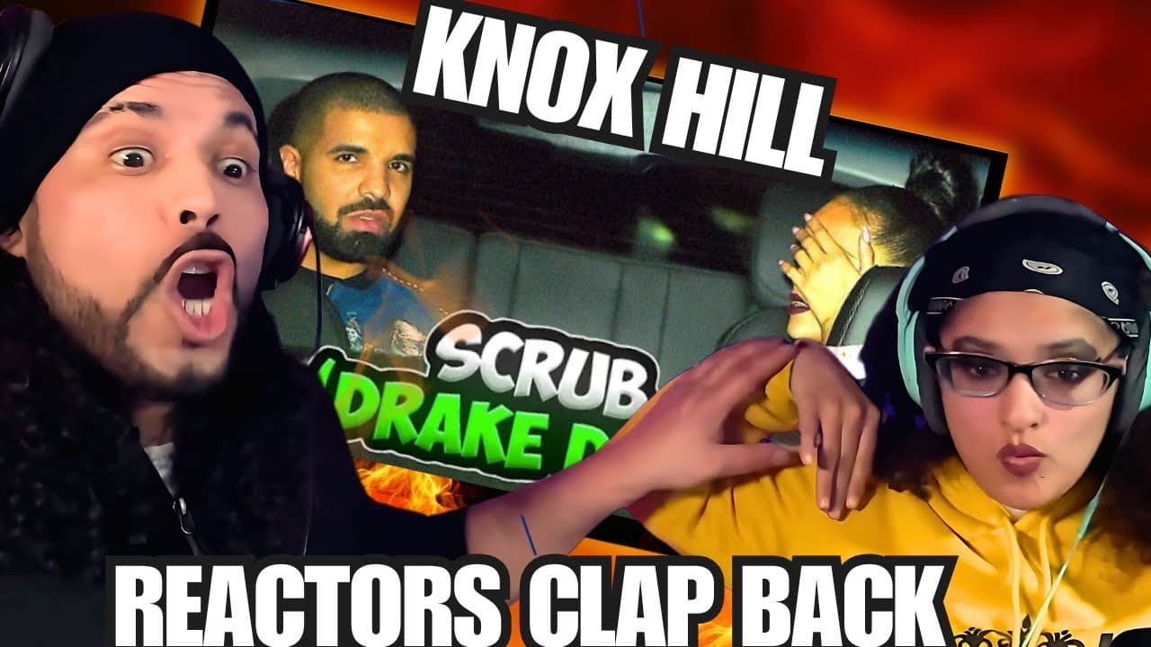 Reactors clap back "SCRUB" Drake & Akademiks Diss | Knox Hill (Rom Reaction)