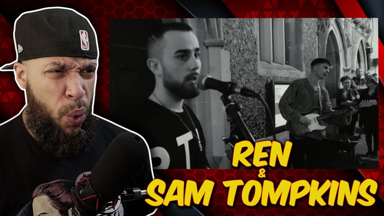 REN & SAM TOMPKINS "Improvising Around Stevie Wonder(LIVE)" - Rap Videographer REACTION - So Good!