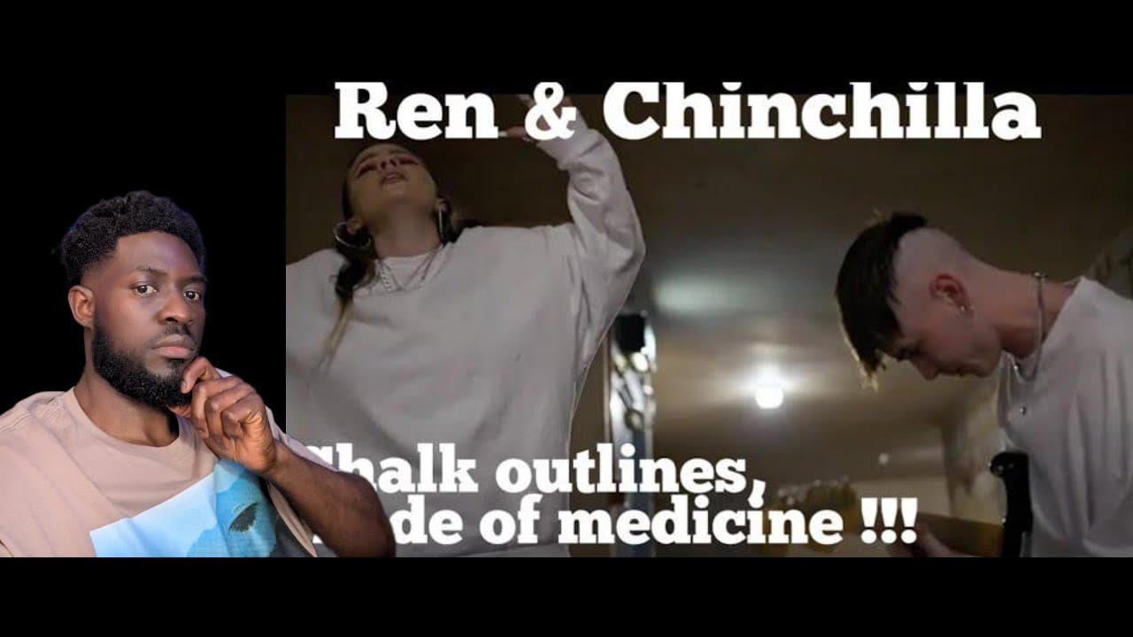 WOW THIS AMAZING..Ren X Chinchilla - Chalk Outlines (Live) REACTION