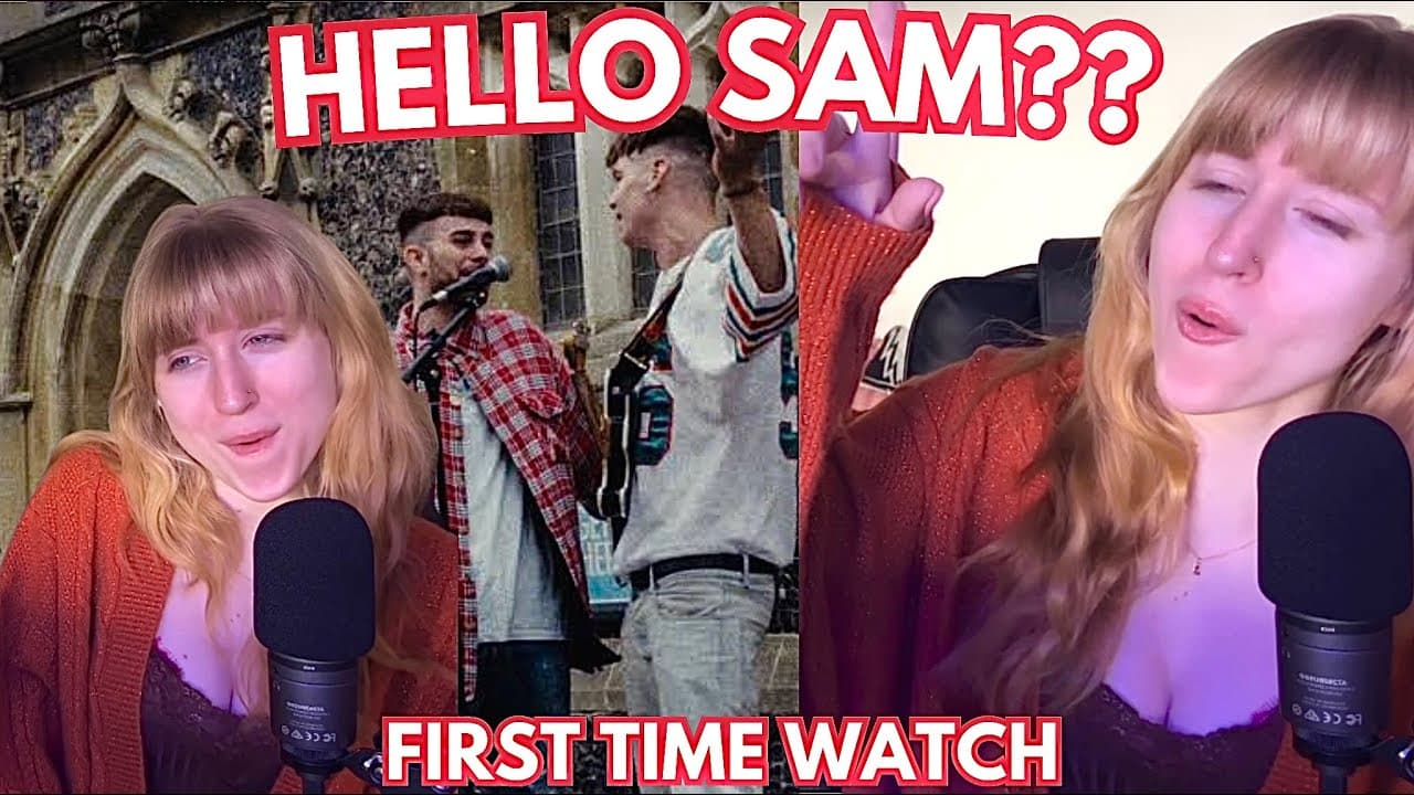 Earned It/Man's World/Fallin' Busking by @RenMakesMusic & @SamTompkinsUK  REACTION | FIRST WATCH