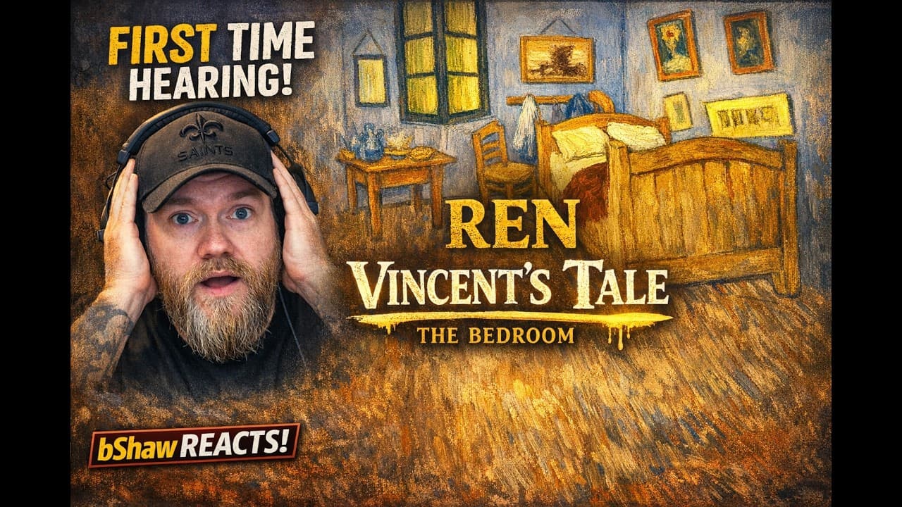 Ren – Vincent’s Tale | First Time Reaction to “The Bedroom” - @RenMakesMusic@bShawreacts ​