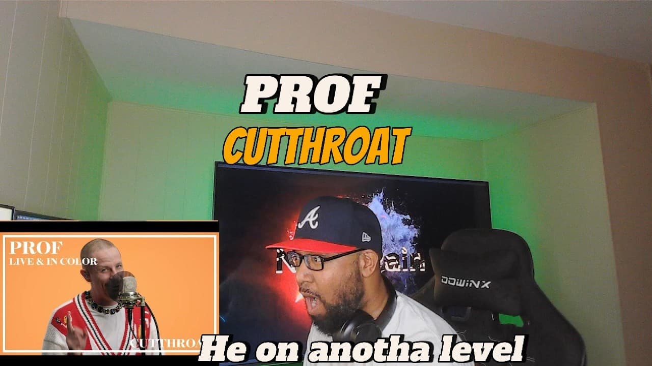 CUT FROM A DIFFERENT CLOTH! PROF CUTTHROAT LIVE AND IN COLOR  REACTION