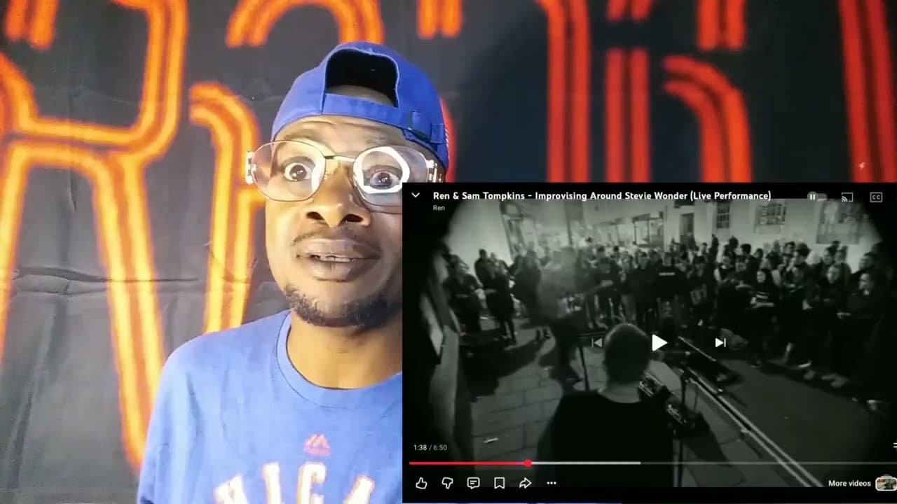 REN & SAM TOMPKINS - IMPROVISING AROUND STEVIE WONDER (LIVE PERFORMANCE) (REACTION)