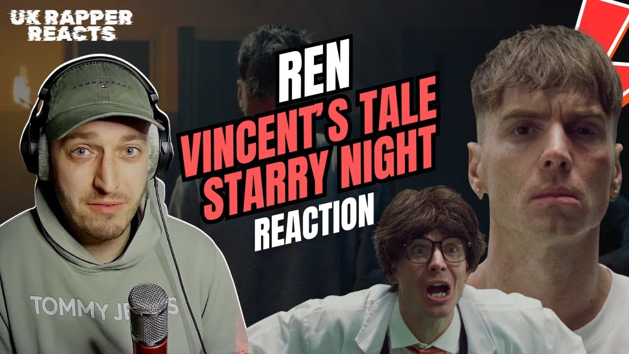 RAPPER REACTS to REN - VINCENT'S TALE - STARRY NIGHT | Music Reaction | Zee TV