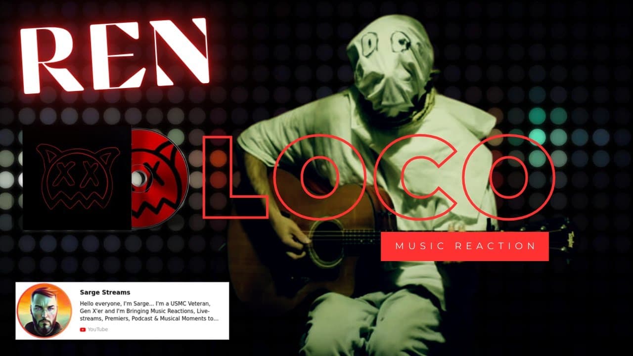 Ren | Loco | Lyric Video | Music Reaction