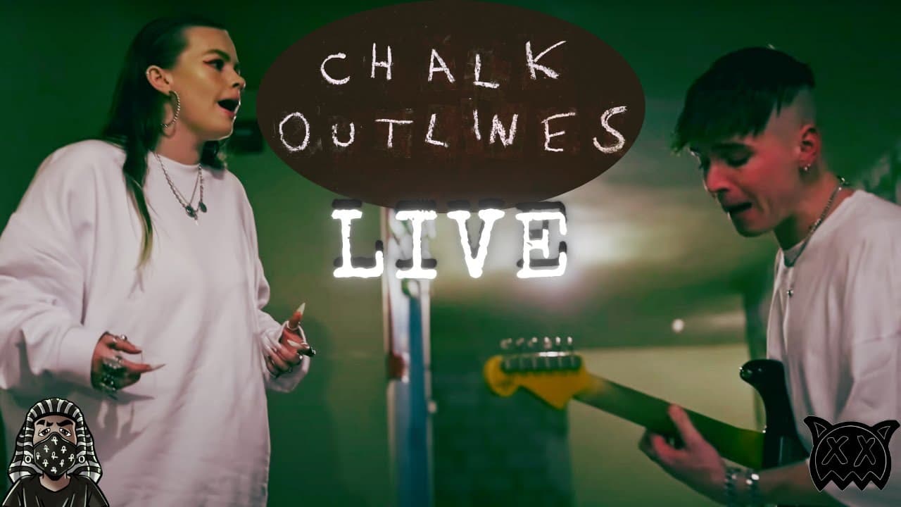 Ren & Chinchilla - Chalk Outlines (LIVE) REACTION