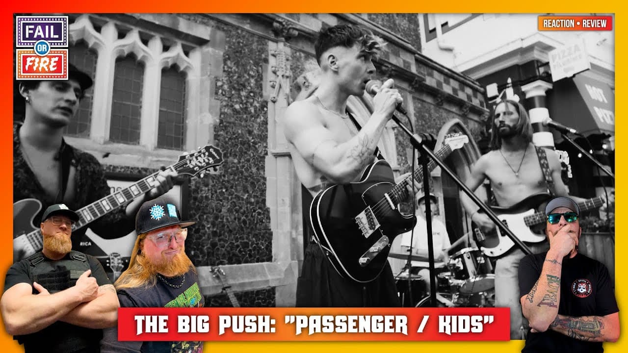 MEDLEY MASTERS!!! The Big Push: "Passenger/Kids" (Iggy Pop & MGMT) Reaction & Review