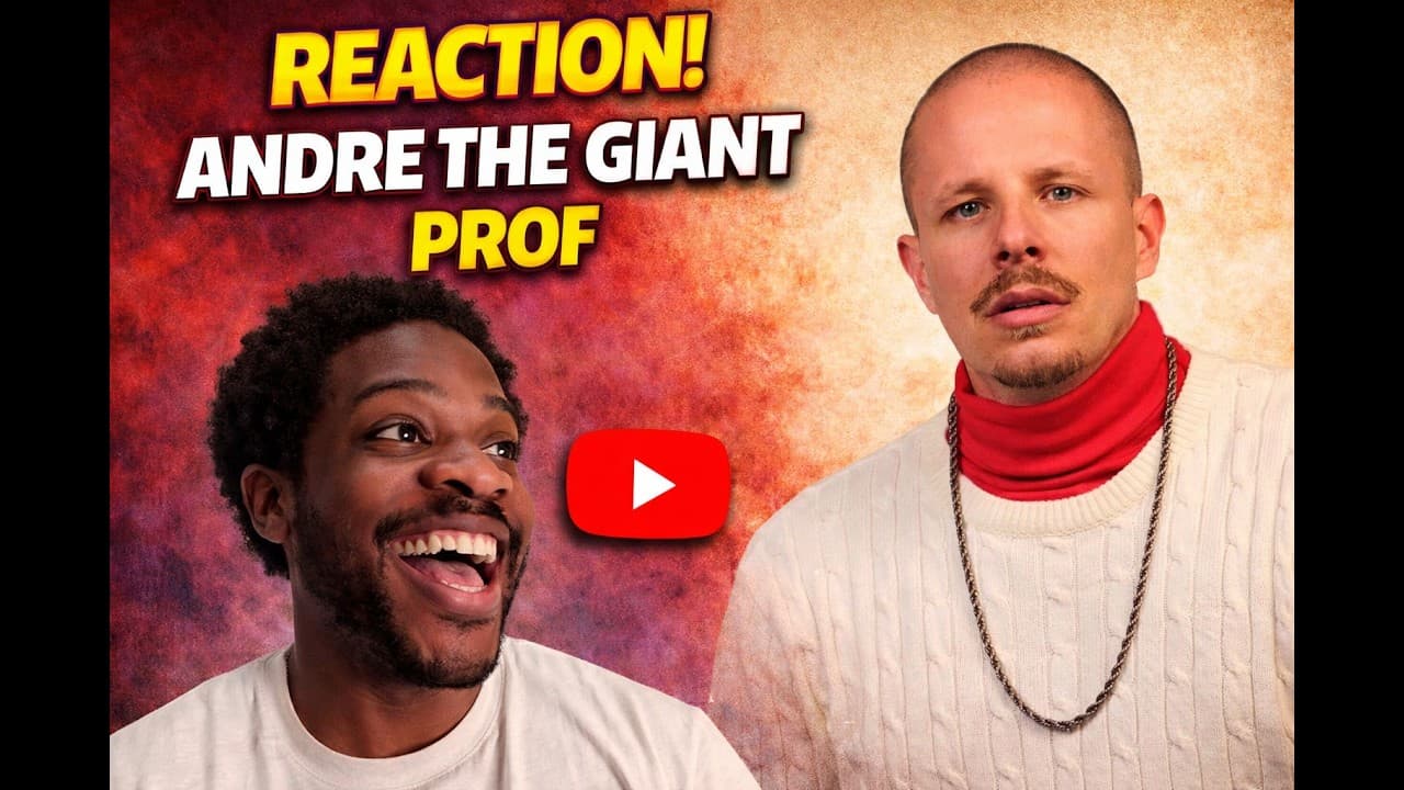 Prof - "Andre The Giant" | Reaction