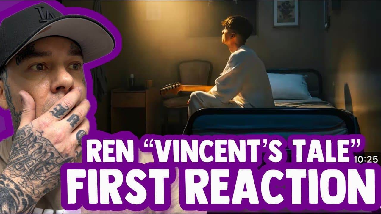 Rapper FIRST TIME REACTION to Ren “Vincent’s Tale - The Bedroom”