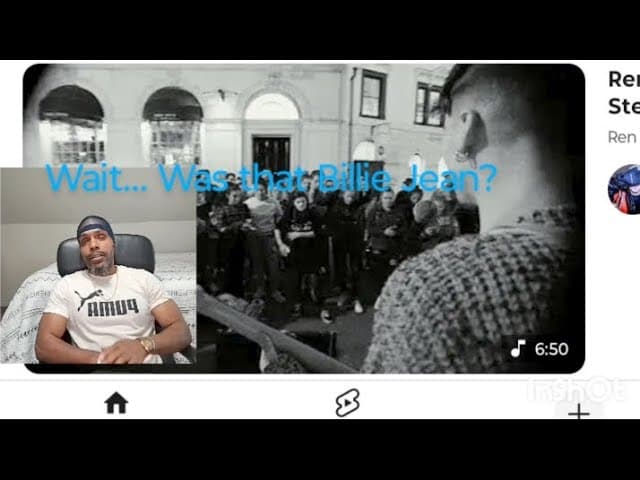 Ren Reaction, "Improvise Around Stevie Wonder" ft. Sam Thompkins. A lil M.J. too...? #ren #reaction 