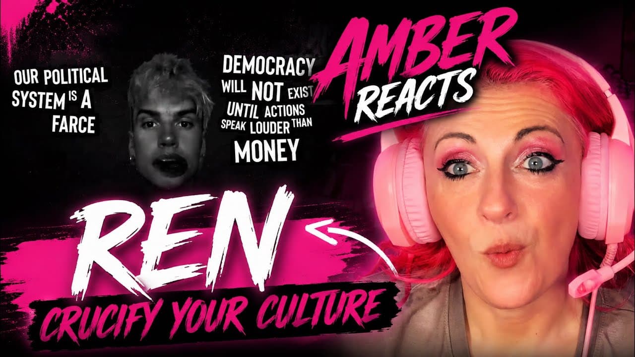 REN – Crucify Your Culture | FIRST TIME REACTION! 🤯 This Hit HARD… | Amber Reacts