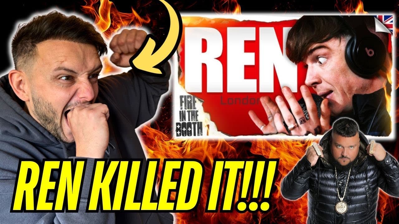 REN Just Dropped A BOMB!!! REN - Fire in the Booth 🔥🔥🔥