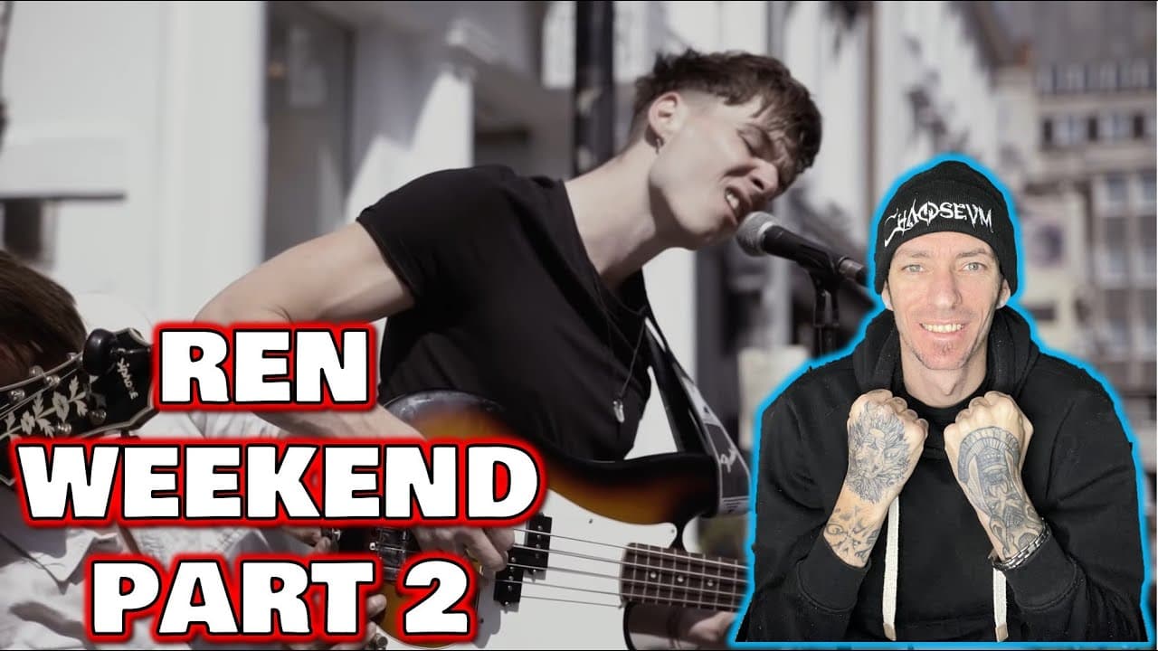 REN WEEKEND PT2!!! Ren & Sam Tompkins - Walking on the moon / No diggity (REACTION)