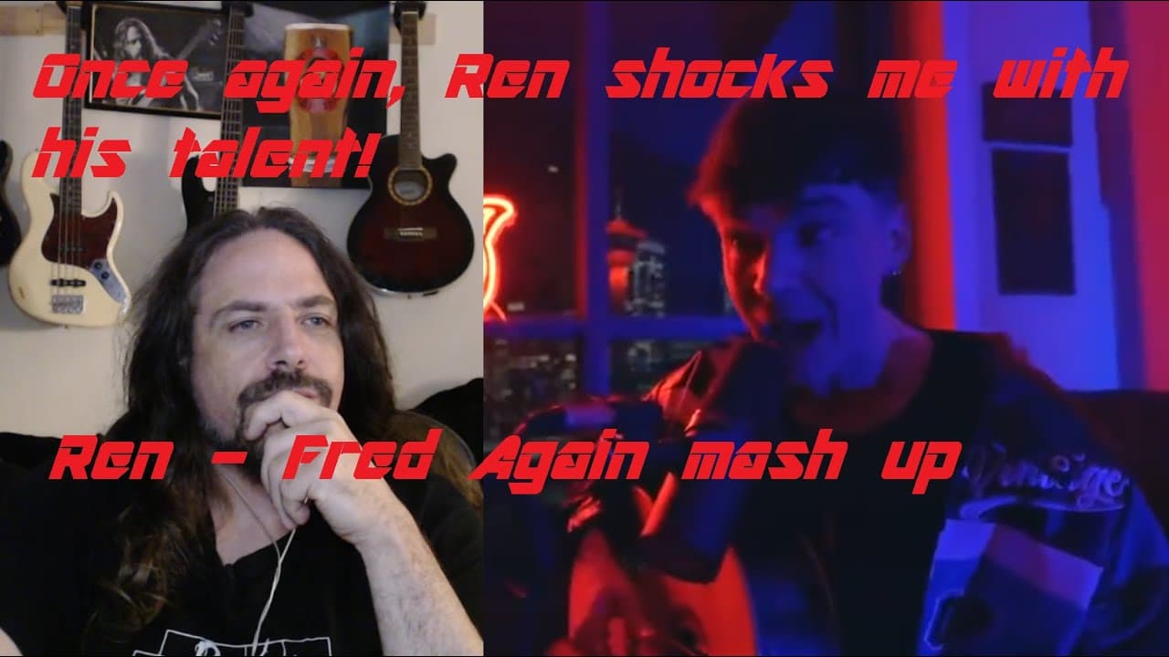 Old metalhead reacts to Fred again mash up by Ren