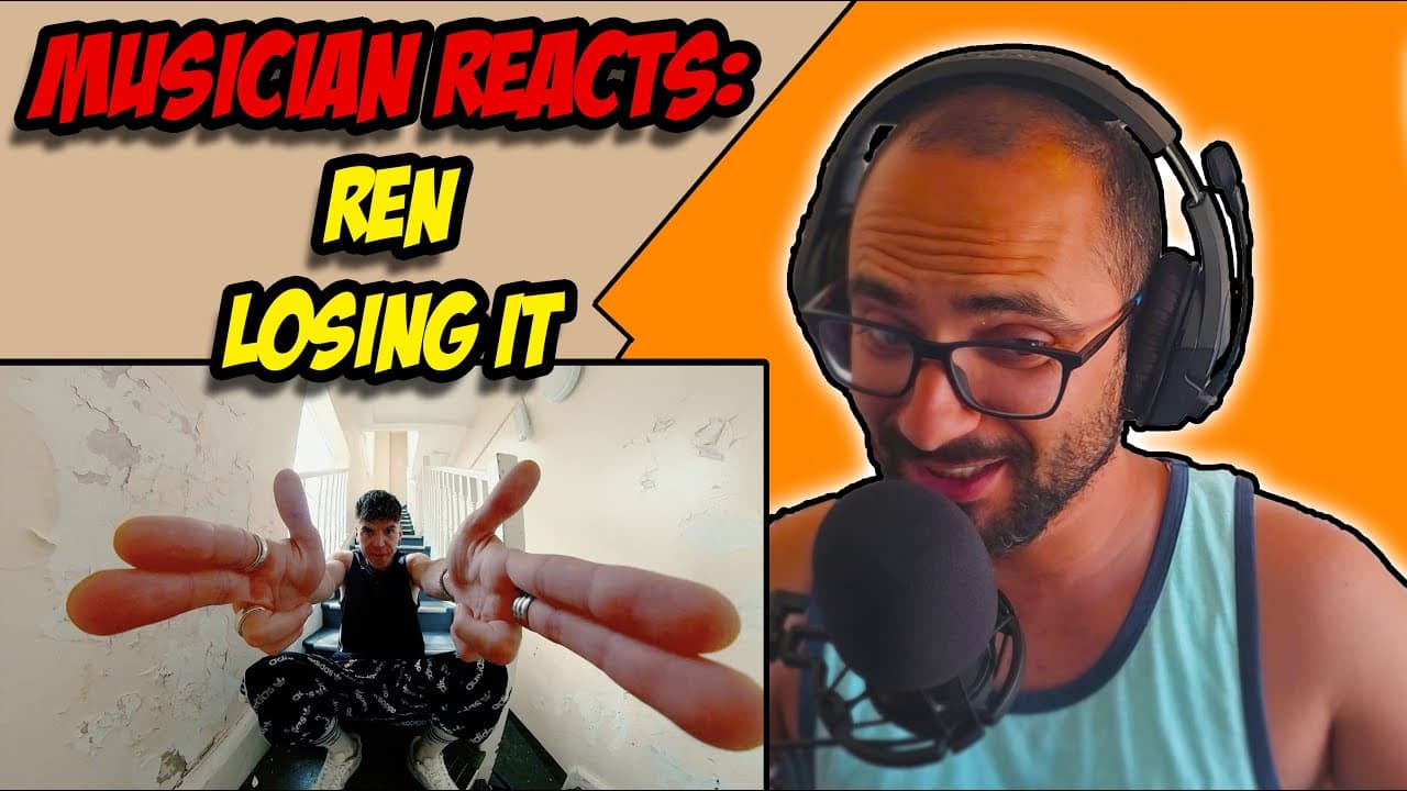 Musician reacts to Ren - Losing It | Bar Breakdown/Analysis #ren @RenMakesMusic #reaction