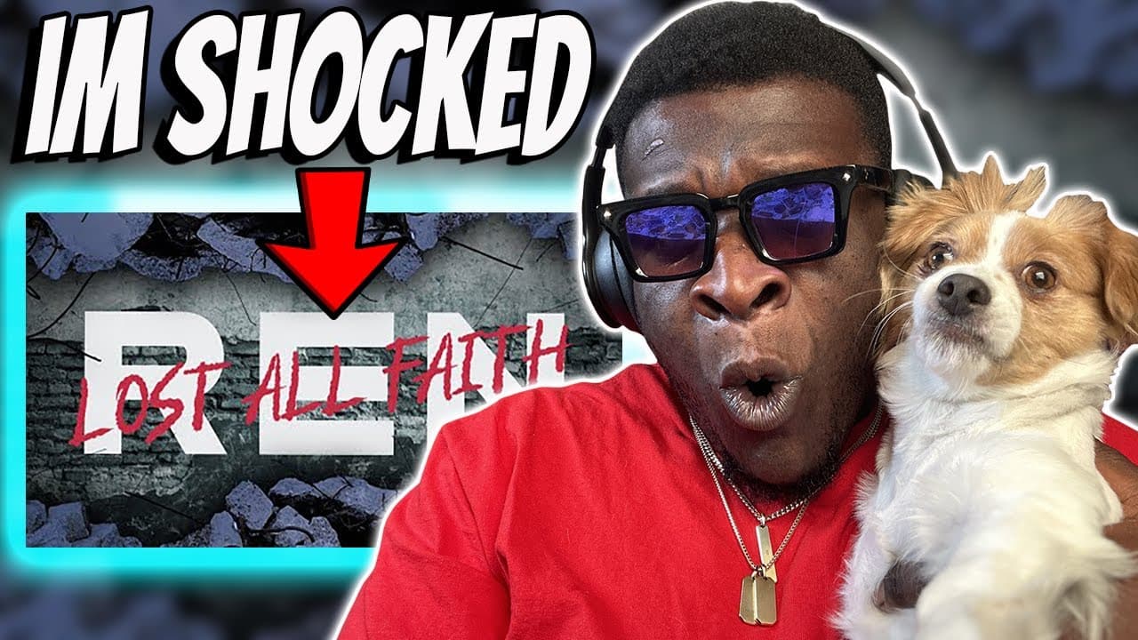 AMERICAN RAPPER REACTS TO | Ren - Lost All Faith (Official Lyric Video) REACTION