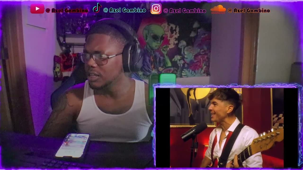 YEAH REN GOOD VIBES!! Ren - Back on 74 / Message In A Bottle retake REACTION