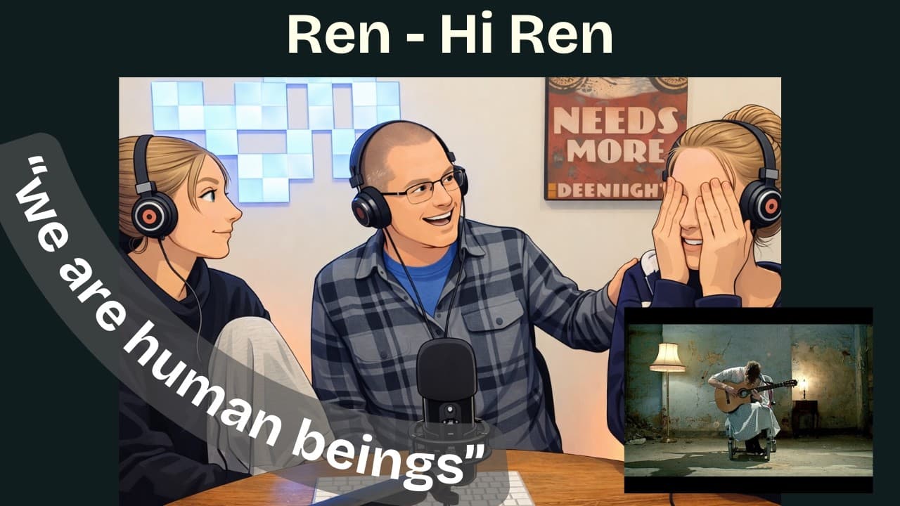 Dad and Daughters Experience "Hi Ren" #33yearsapart #ren #reaction #musicreaction #renmakesmusic