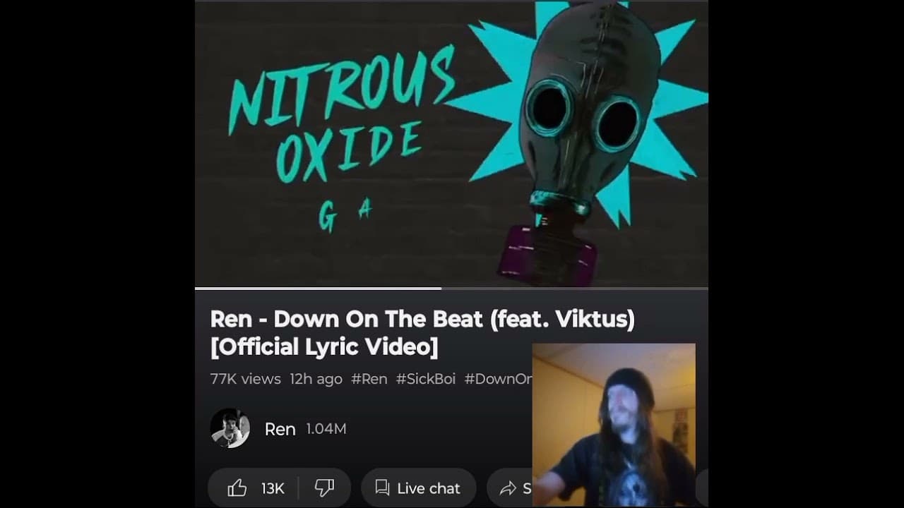 REN- DOWN ON THE BEAT(FT.VIKTUS) YOU NEVER KNOW WHAT TO EXPECT 💜🖤 INDEPENDENT ARTIST REACTS