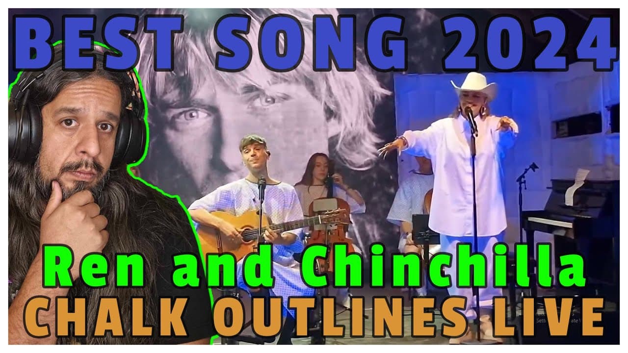 Metal Journalist Reaction - Ren X Chinchilla - Chalk Outlines - LIVE - BEST SONG 2024