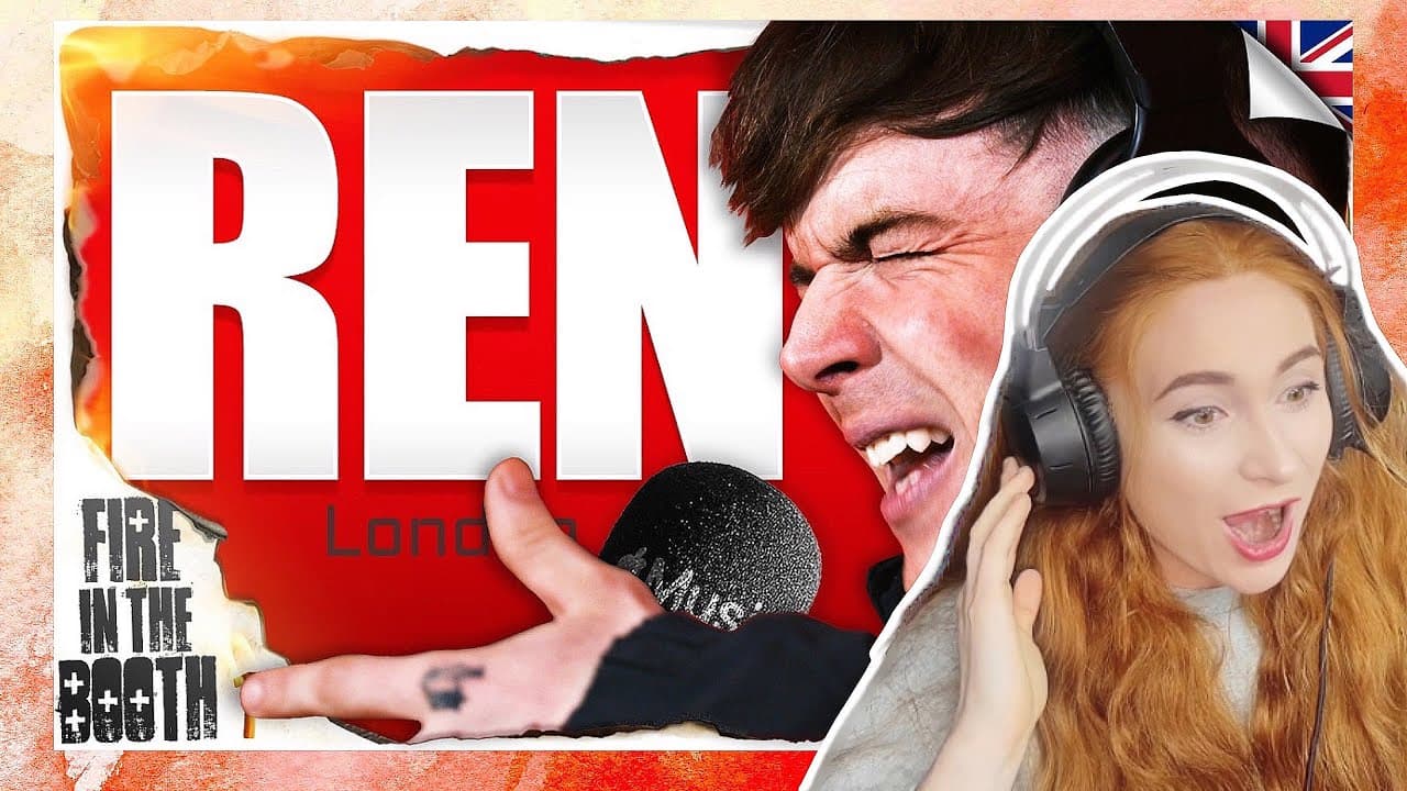 Ren Fire in the Booth Freestyle BLIND Reaction