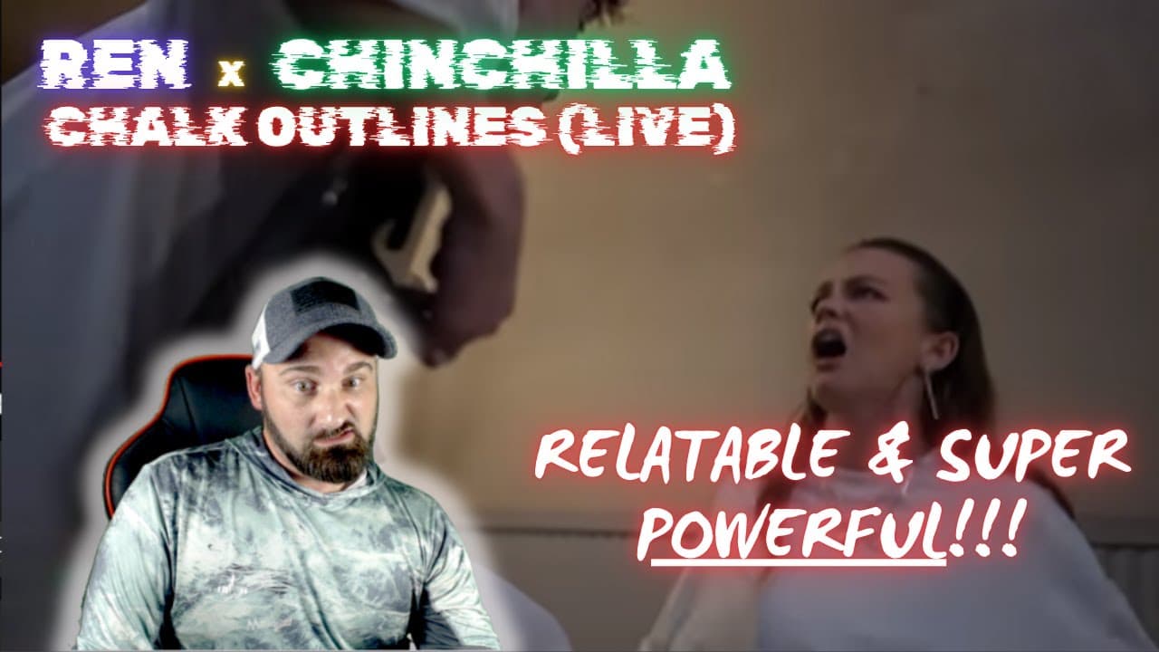 Ren x Chinchilla | Chalk Outlines (Live) | Reaction | EXPLOSION of VOCALS!!
