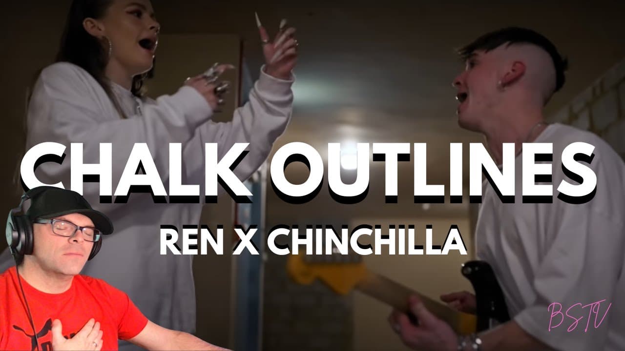 I'm left broken after this video. Ren X Chinchilla - Chalk Outlines | Reaction