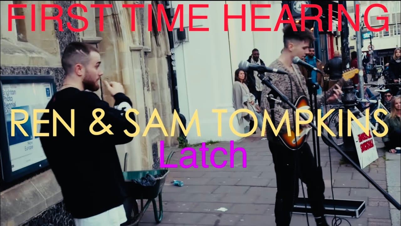 FIRST TIME HEARING REN & SAM TOMPKINS - LATCH | UK SONG WRITER KEV REACTS #GREATCOMBINATION #JOININ