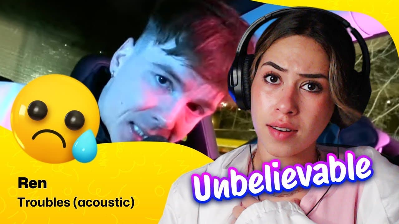 Reaction ▷  Ren - Troubles (acoustic)