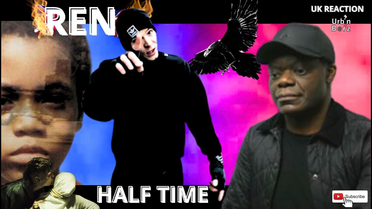 🇬🇧 REN GIVES HIS FLOWERS TO HIP HOP!!! Urb’n Barz reacts to Ren - Halftime ( Nas Retake )