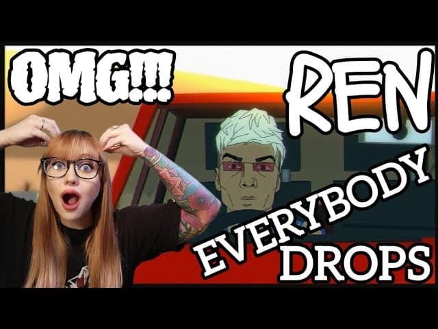 🚨REN - EVERYBODY DROPS🚨 ViSUALiZER 📢 @RenMakesMusic #reaction #fyp #music