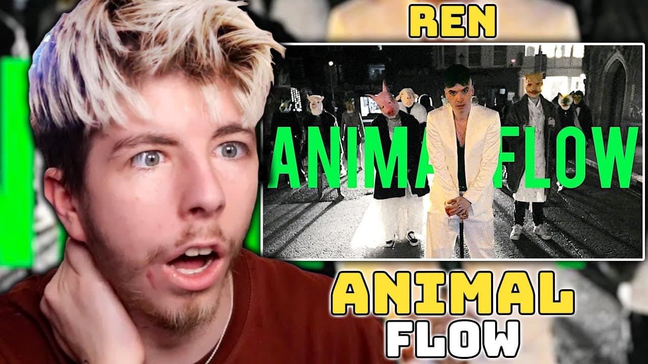 WHAT IN THE FRAEKY FRIDAY IS THIS? *Ren - Animal Flow* (Official Video) [REACTION!]