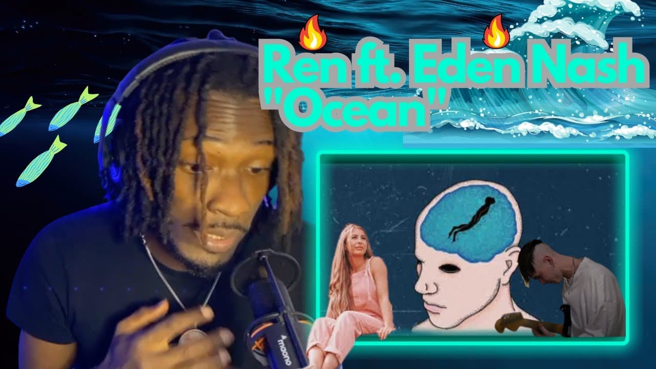 "THIS IS DEEP" REN & EDEN NASH - OCEAN (MUST WATCH)  Lyric Video - Simply Reactions