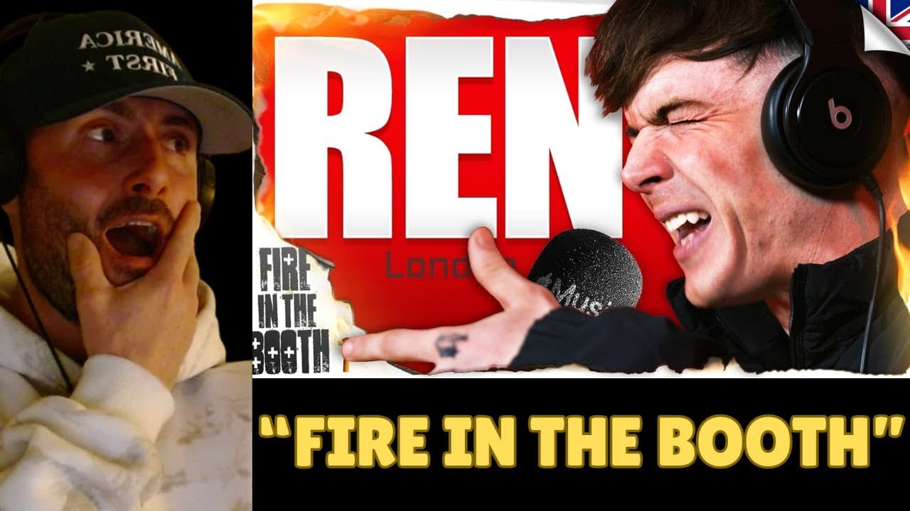 "FIRE IN THE BOOTH" | REN | MY REACTION. @RenMakesMusic