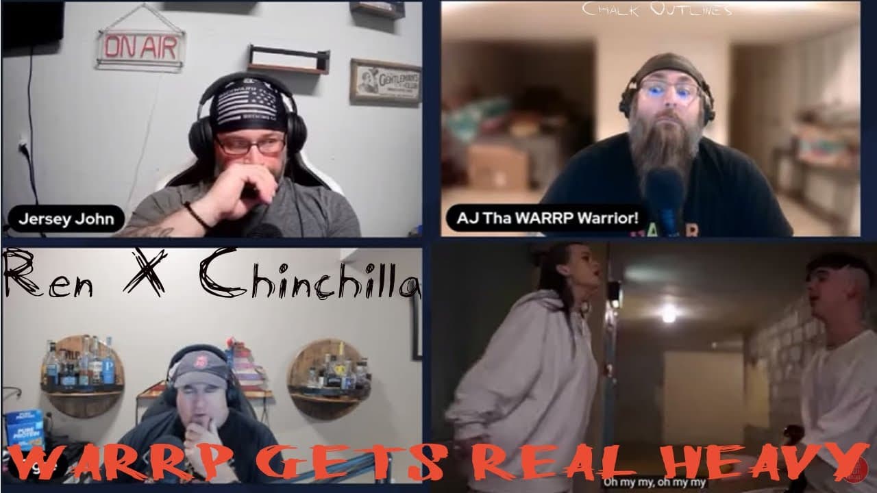 WAARP Reacts to Ren X Chinchilla!  Chalk Outlines