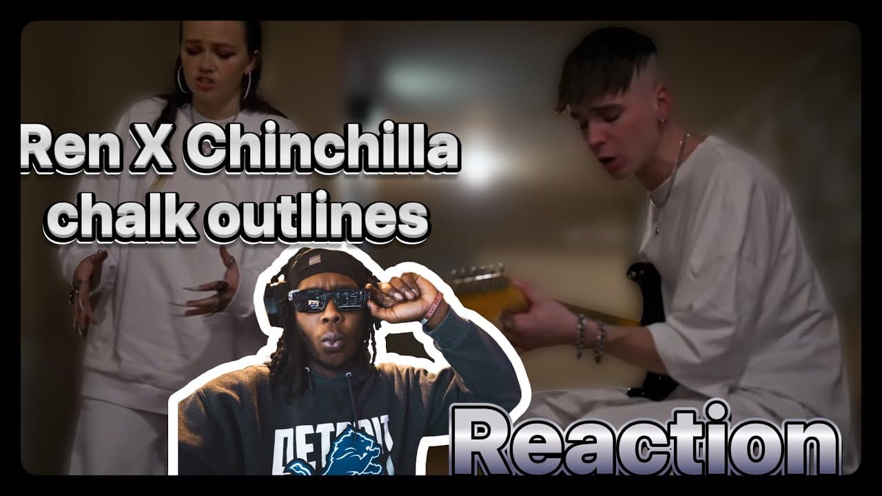 Omg First listen/ Ren X Chinchilla - Chalk Outlines (Live) Reaction!!