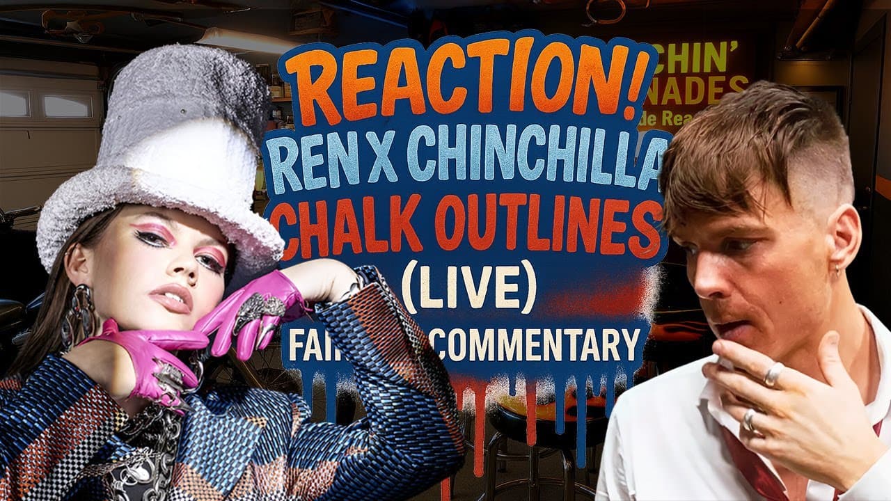 Ren x Chinchilla – Chalk Outlines (Live) REACTION | Pure Emotional Detonation 💔🔥