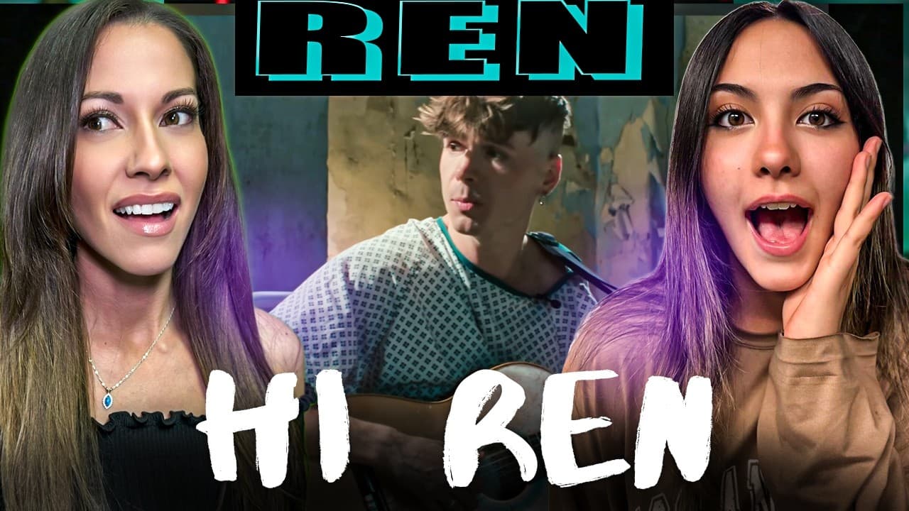 E Dizzle's Daughter's First Time Reaction to Ren - Hi Ren....MUST SEE REACTION!