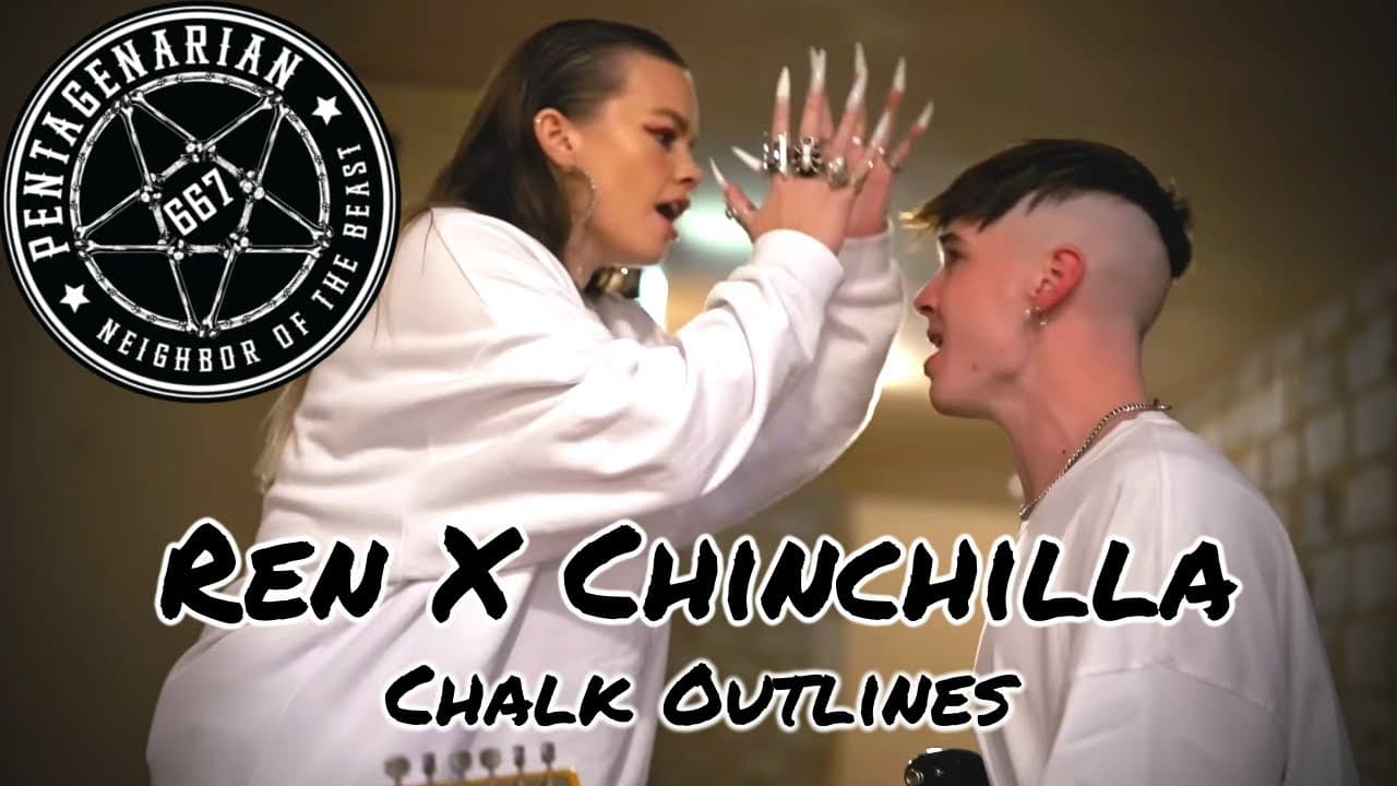 ATTENTION TO SILENCE AND A QUIET THAT DOESN'T CALM - Ren X Chinchilla - Chalk Outlines - A Reaction