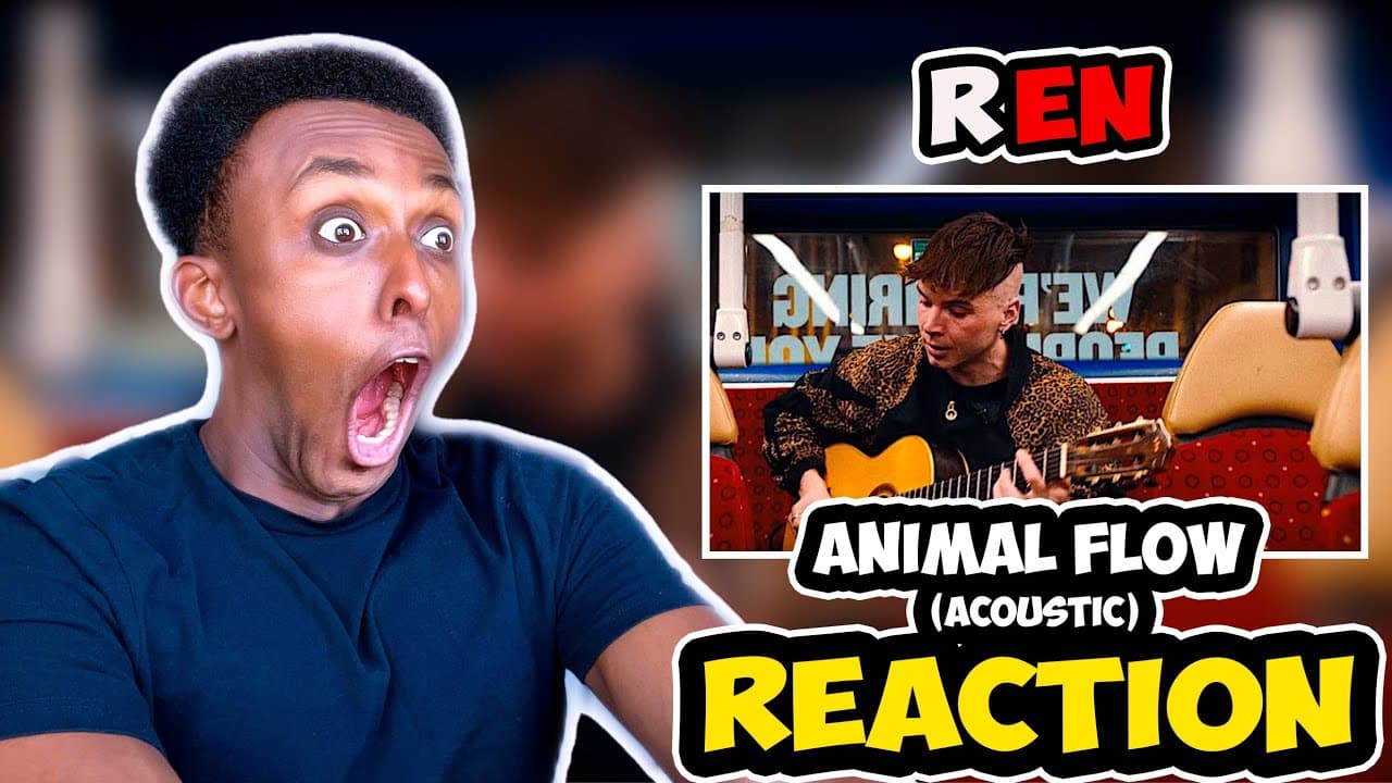 THAT'S SUCH A BRITISH THING TO DO  | Ren - Animal Flow (Live Acoustic) | Reaction