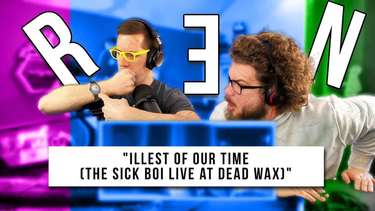 IT'S FIGHT NIGHT 🥊📦 Ren - Illest Of Our Time (Sick Boi Live at Dead Wax) Reaction #sickboi #ren