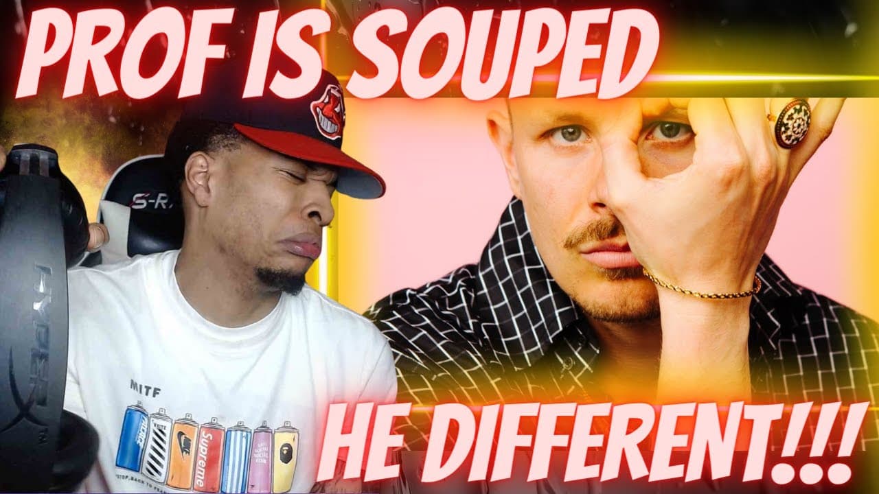 PROF IS REALLY "HIM"!! PROF - SOUPY (FT. COZZY) | REACTION