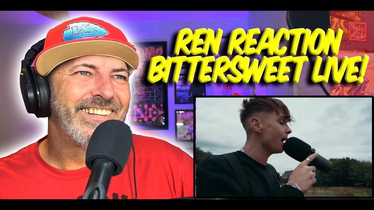 Graffiti Artist REACTS to Ren - Bitter Sweet Symphony Live. We are LUCKY he exists!